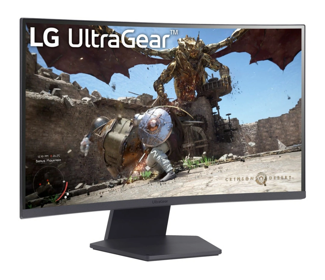 LG 27GS60QC-B monitor 68,6 cm (27") 2560 x 1440 px Full HD LCD Černá