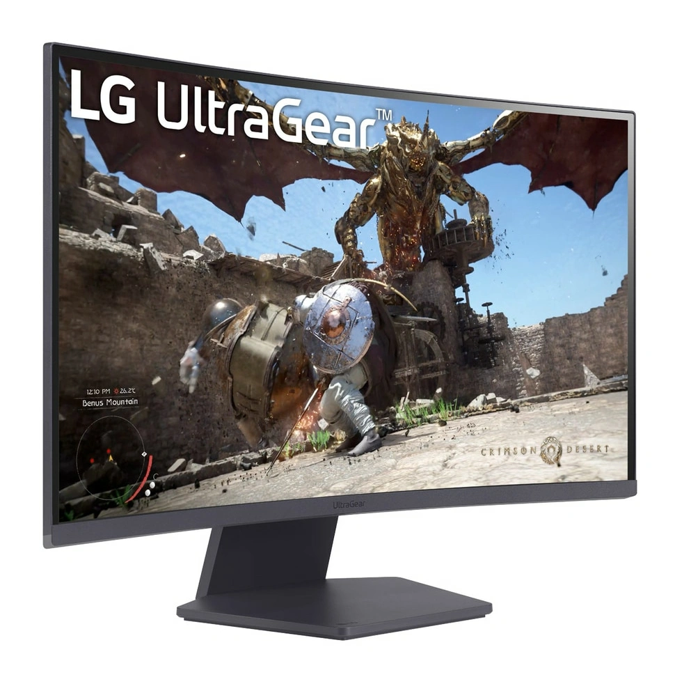 LG 27GS60QC-B monitor 68,6 cm (27") 2560 x 1440 px Full HD LCD Černá