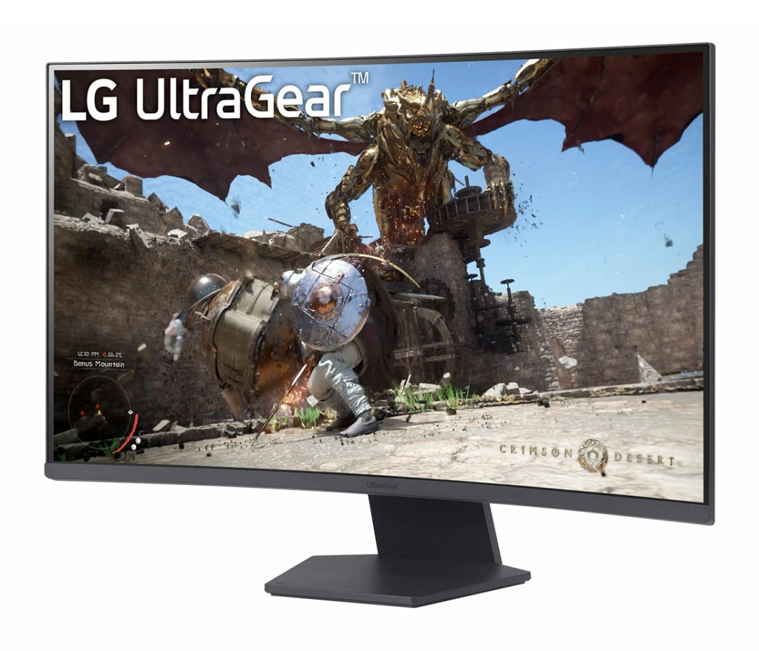 LG 32GS60QC-B monitor 80 cm (31.5") 2560 x 1440 px Quad HD LCD Čern