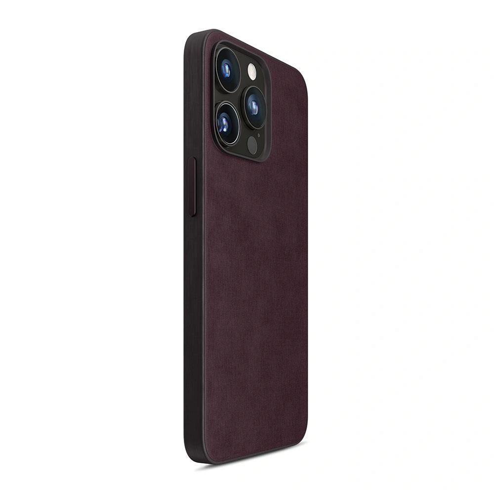 3MK ochranný kryt HARDY MagFabric Case pro Apple iPhone 15 Pro, Mulberry