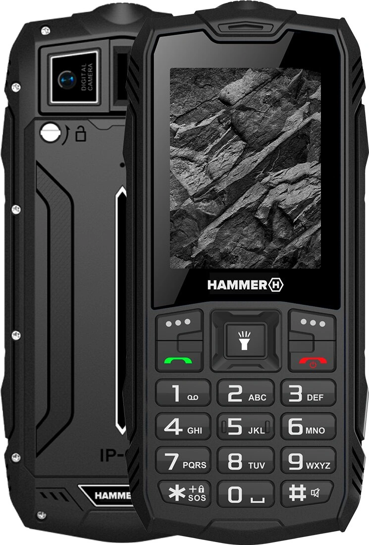 myPhone HAMMER Rock, Black