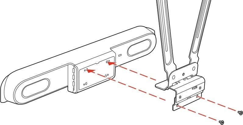 Poly Studio X52 Kit VESA mount