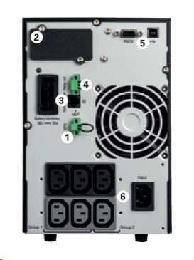 Eaton 9SX 1500VA/1350W, LCD, Tower