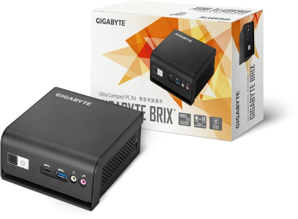 GIGABYTE Brix GB-BMPD-6005, černá