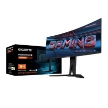 Gigabyte MO34WQC2, černá