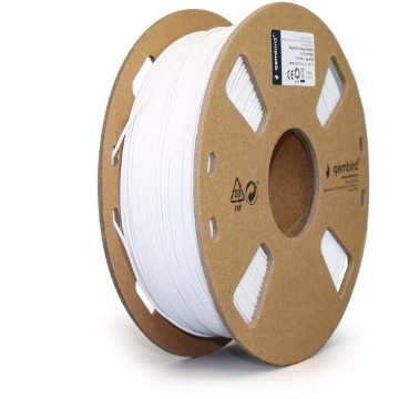 Gembird filament, PLA MATTE, 1,75mm, 1kg, white