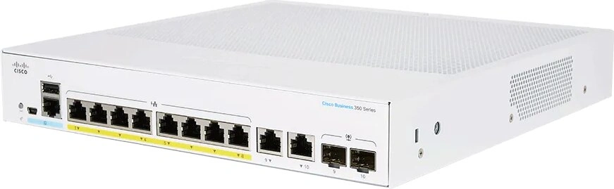 Cisco CBS250-8FP-E-2G, RF