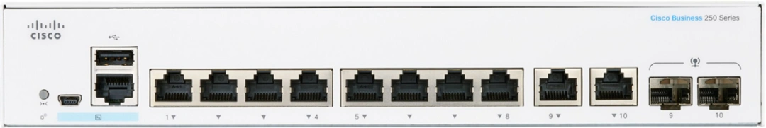 Cisco CBS250-8T-E-2G, RF