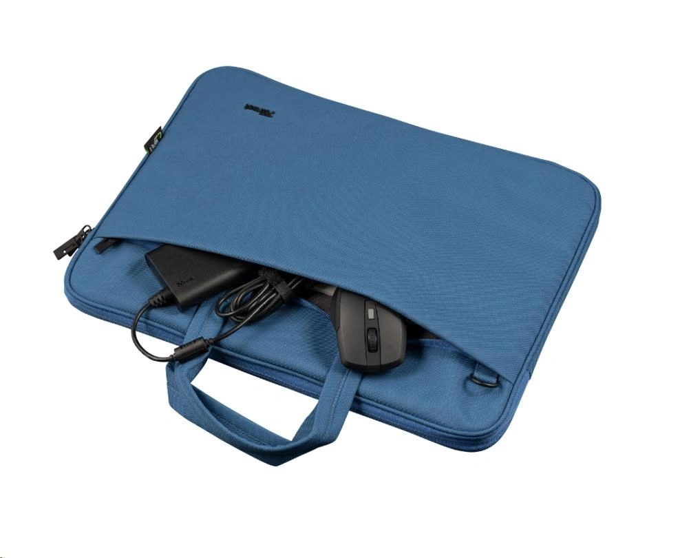 Trust Bologna Slim Laptop Bag Eco,16", modrá