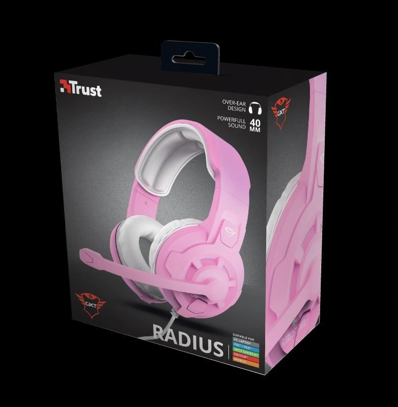 Trust GXT 411P Radius, Pink