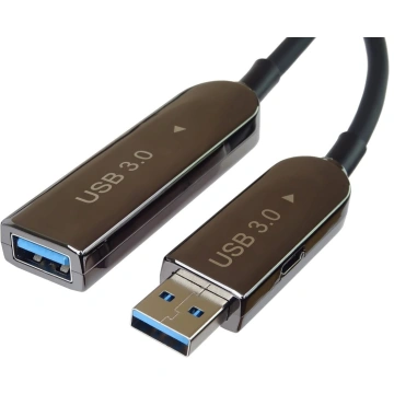 PremiumCord USB3.0 + 2.0 prodlužovací optický AOC kabel A/Male - A/Female 7m