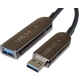 PremiumCord USB3.0 + 2.0 prodlužovací optický AOC kabel A/Male - A/Female 7m