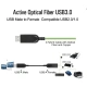 PremiumCord USB3.0 + 2.0 AOC A/Male - A/Female 10m