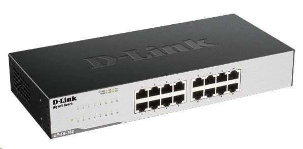 D-Link GO-SW-16G nekonfigurovatelný switch 16 portů