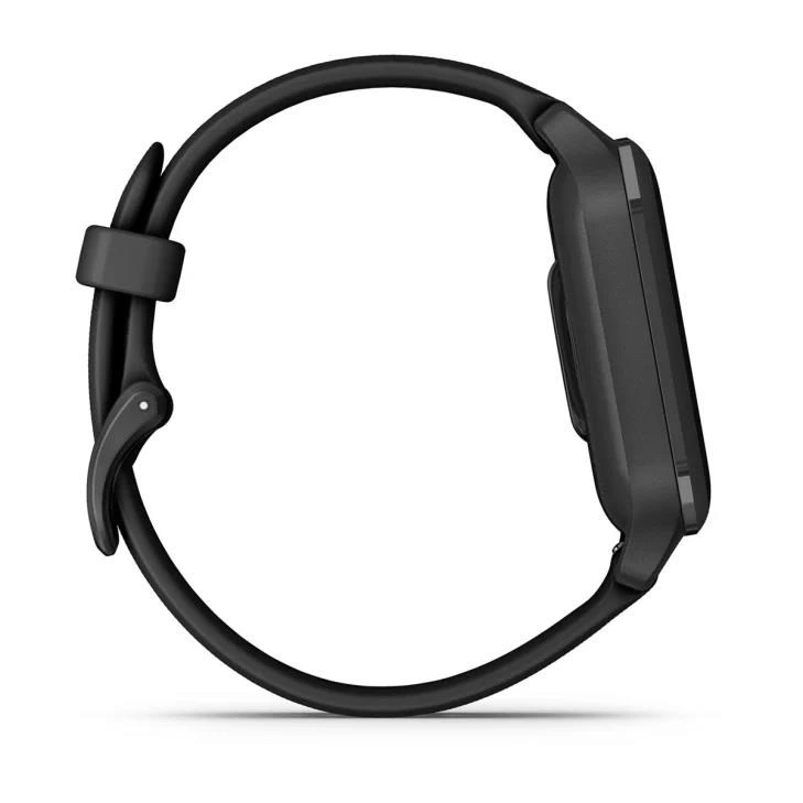 Garmin Venu SQ2, Music, Slate/Black Silicone Band