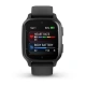 Garmin Venu SQ2, Music, Slate/Black Silicone Band