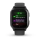 Garmin Venu SQ2, Music, Slate/Black Silicone Band