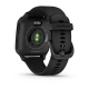 Garmin Venu SQ2, Music, Slate/Black Silicone Band