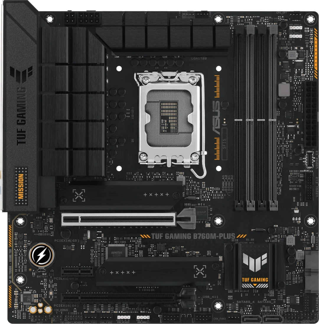 ASUS TUF GAMING B760M-PLUS - Intel B760 (90MB1ES0-M0EAY0)