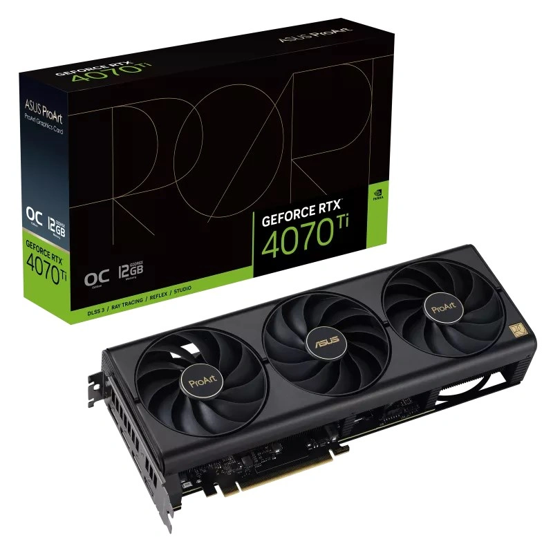 Asus VGA NVIDIA GeForce PROART RTX 4070 Ti 12G