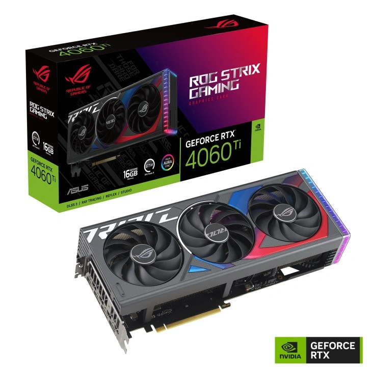 ASUS ROG Strix GeForce RTX 4060 Ti, 16GB GDDR6