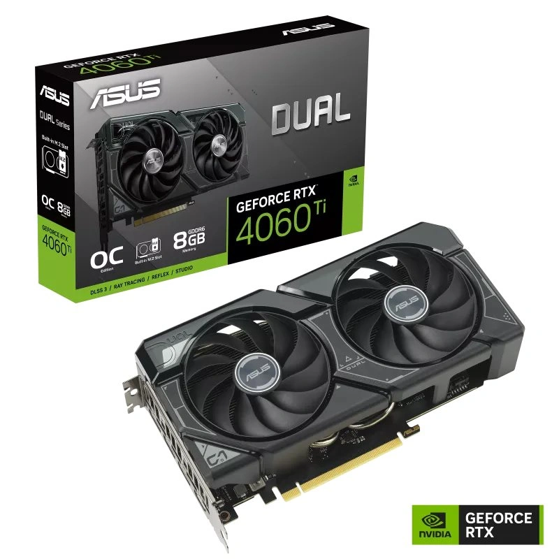 ASUS NVIDIA GeForce RTX 4060 Ti 8G DUAL OC, SSD