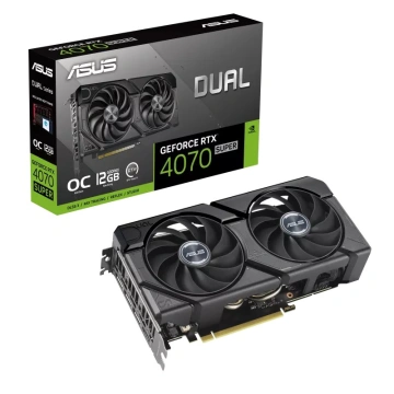 ASUS NVIDIA GeForce DUAL RTX 4070 SUPER OC EVO 12GB