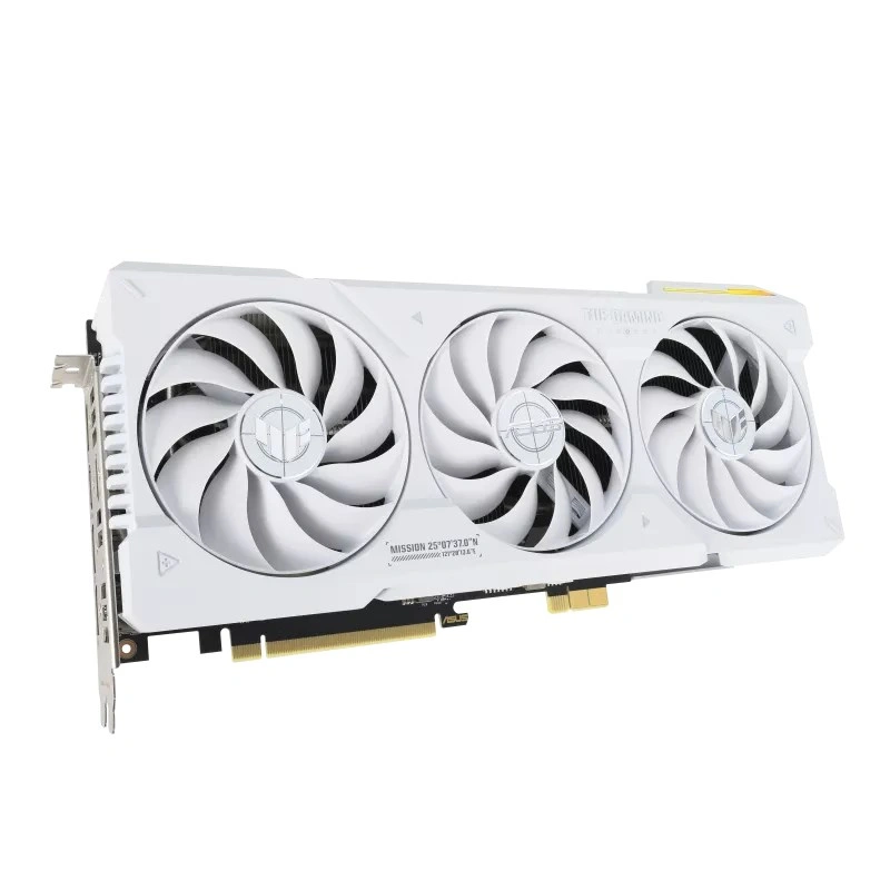 ASUS NVIDIA GeForce RTX 4070 Ti SUPER TUF GAMING BTF WHITE OC 16G