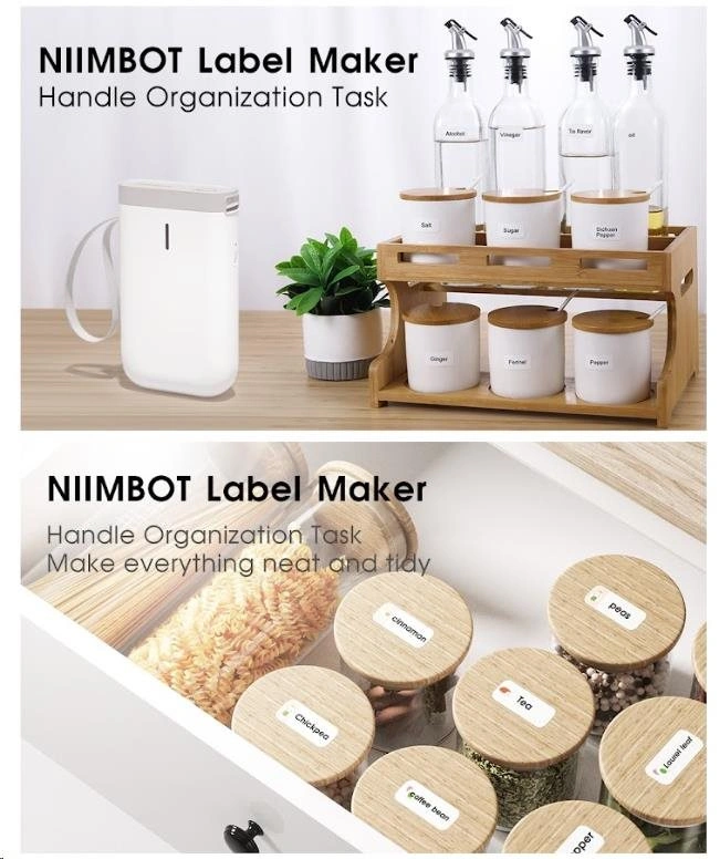 Niimbot D11 Smart, bílá + role štítků