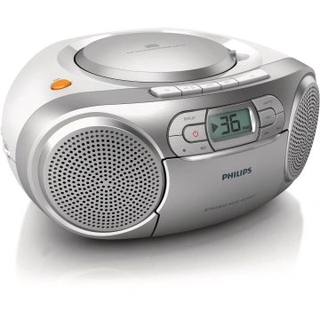 Philips AZ127/12 Přenosné rádio, FM, CD, magnetofon