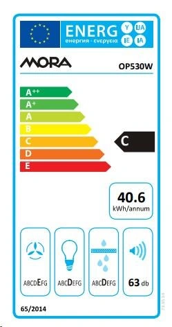 Mora OP 530 W Digestoř podstavná