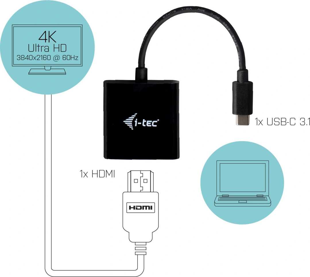 iTec USB-C HDMI Adapter 4K/60 Hz