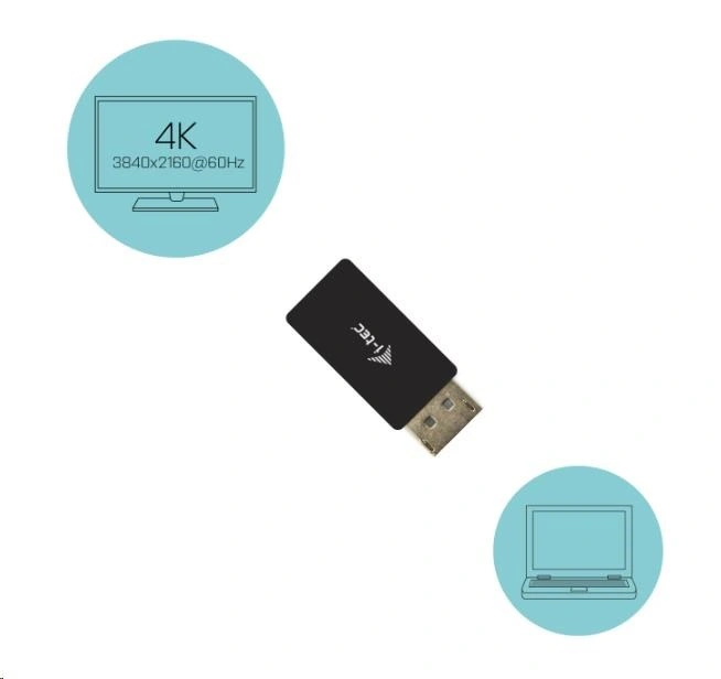 i-tec DisplayPort adaptér na HDMI 4K/60 Hz