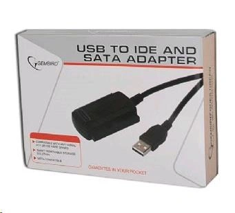 Gembird CABLEXPERT adaptér/redukce USB-IDE/SATA 2,5"/3,5"