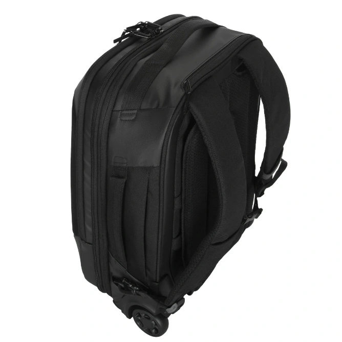 Targus® Mobile Tech Traveller 15.6" Rolling Backpack, černá