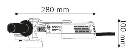 Bosch GWS 9-125 Professional