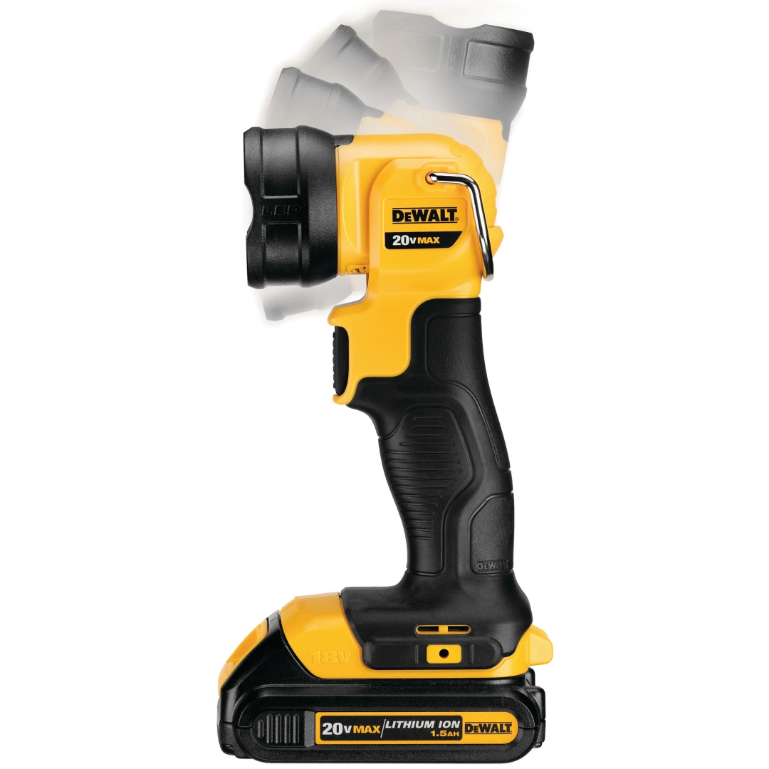 DeWalt Led lampa s otočnou hlavou 18V 0*ah