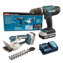 Makita DK18B56Y aku sada HP488D+UM110D Li-Ion 18V G 2x1,5Ah