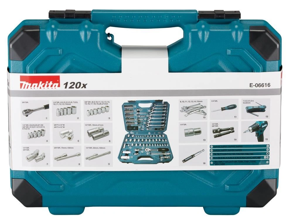 Makita E-06616 sada ručního nářadí