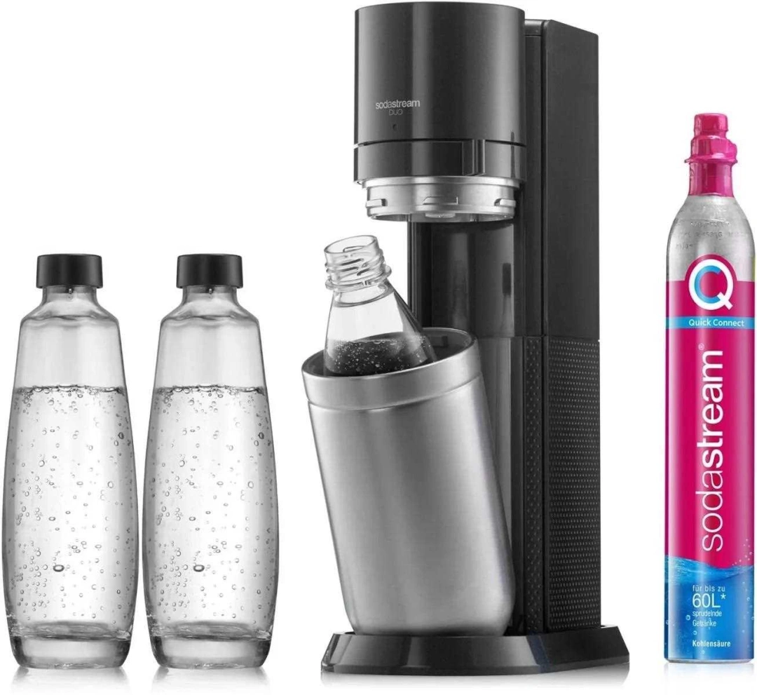 SodaStream DUO Titan Promo pack, black