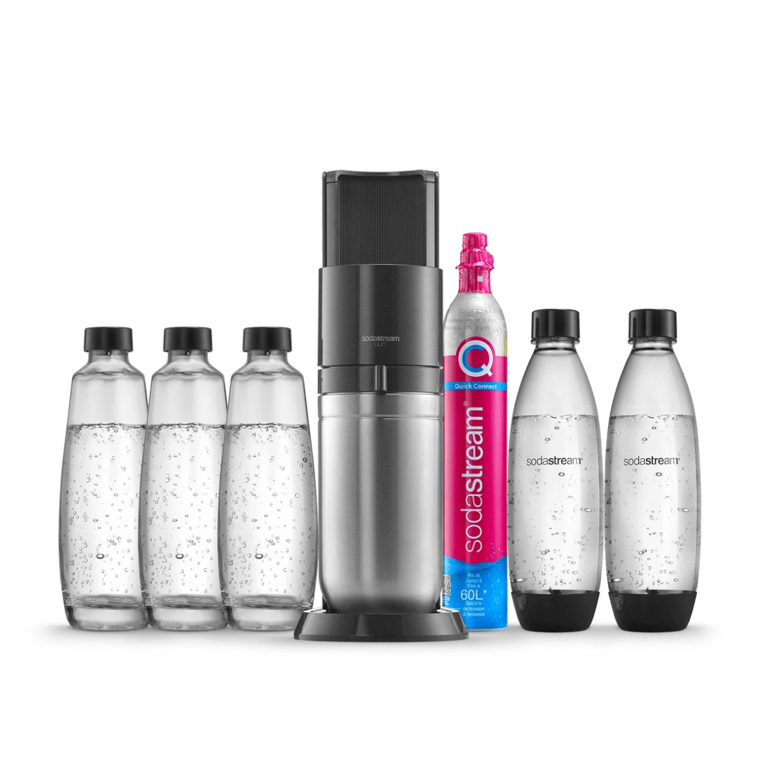 SodaStream DUO Titan Promo pack, black