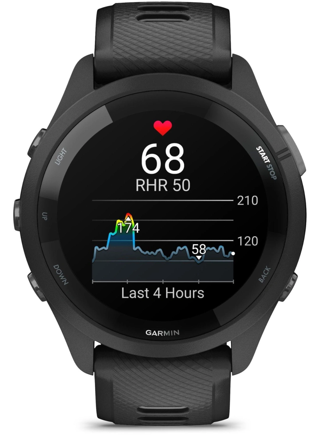 Garmin Forerunner 265 Music, Black