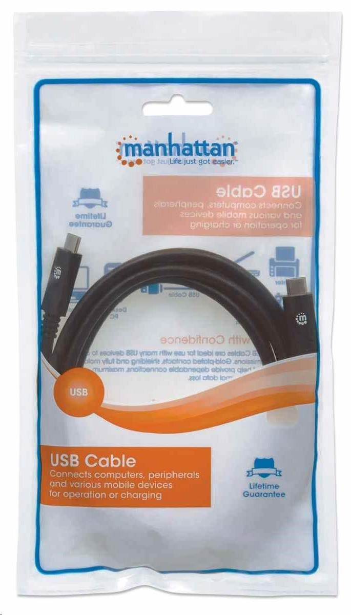 Manhattan Kabel USB-C na USB-C
