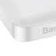 Baseus Bipow 10 000 mAh 15 W, white