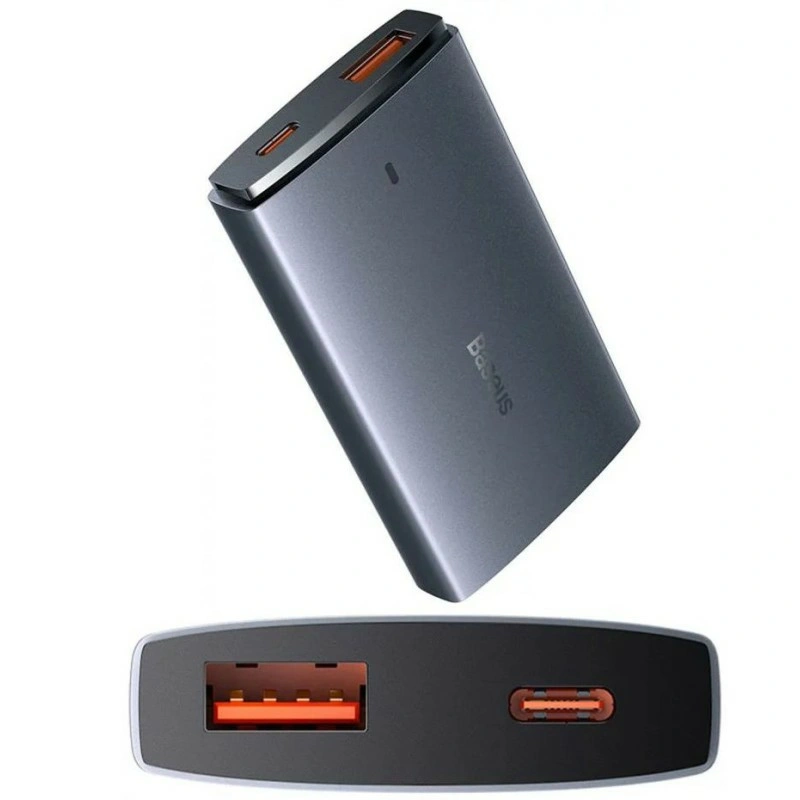 Baseus GAN5 Pro, USB-A,USB-C, 65W, grey (CCGP150113)