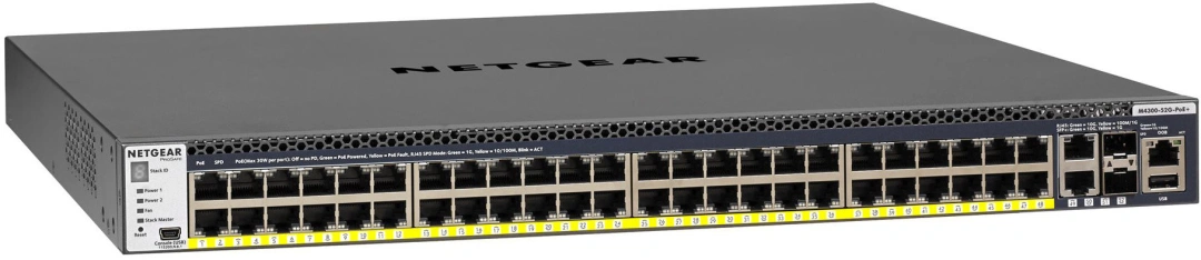 Netgear M4300 52-Gbit POE+ (GSM4352PA-100NES)