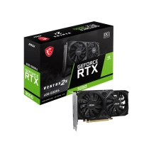 MSI VGA NVIDIA GeForce RTX 3050 VENTUS 2X E 6G OC, 6G GDDR6, 1xDP, 2xHDMI