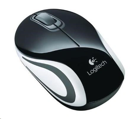 Logitech Wireless Mini Mouse M187, černá