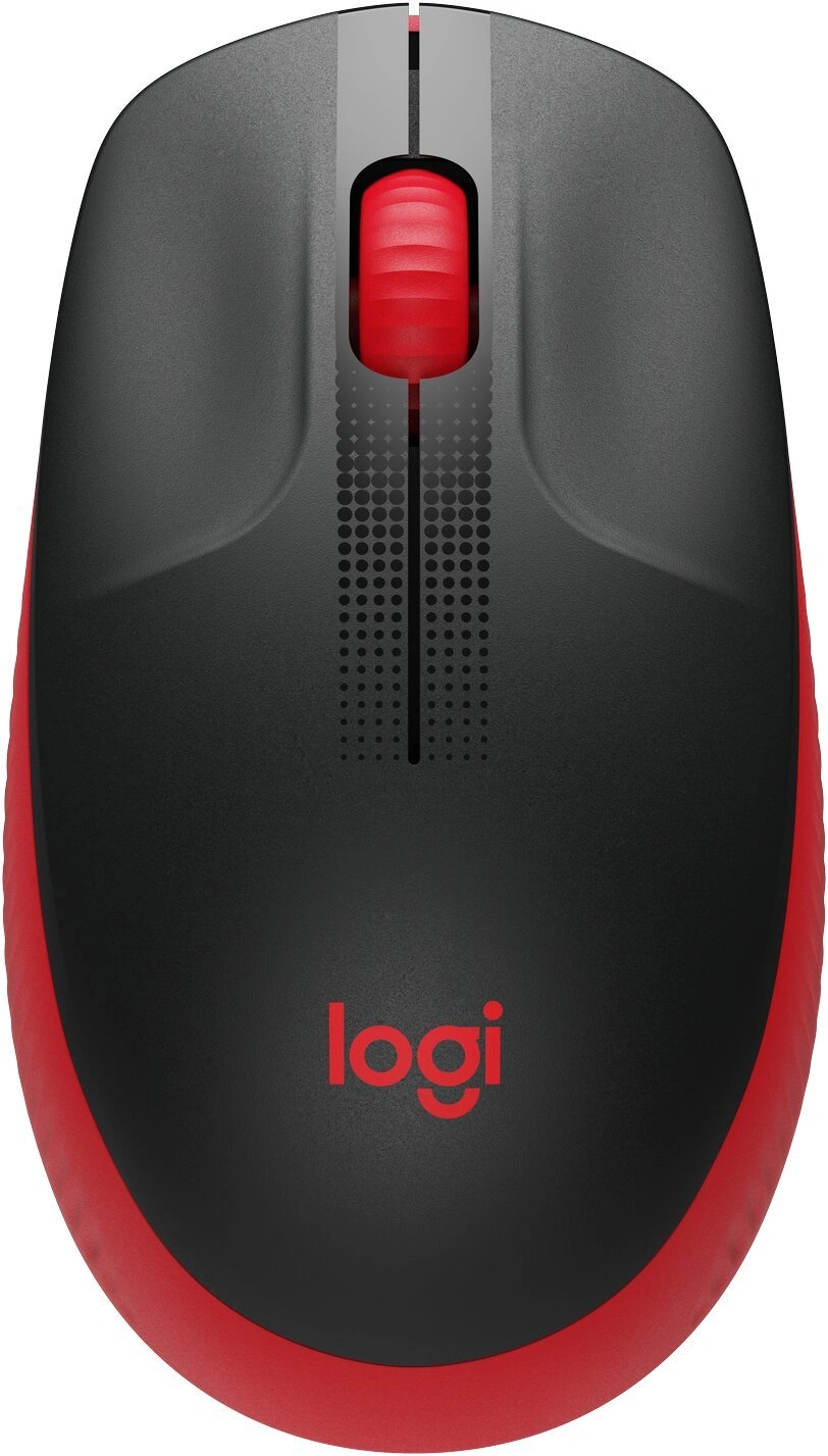 Logitech M190, červená