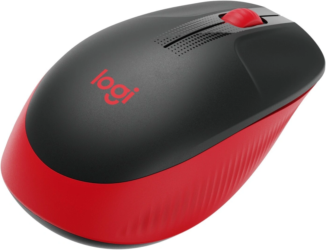 Logitech M190, červená